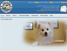 Tablet Screenshot of pawstoplay.com